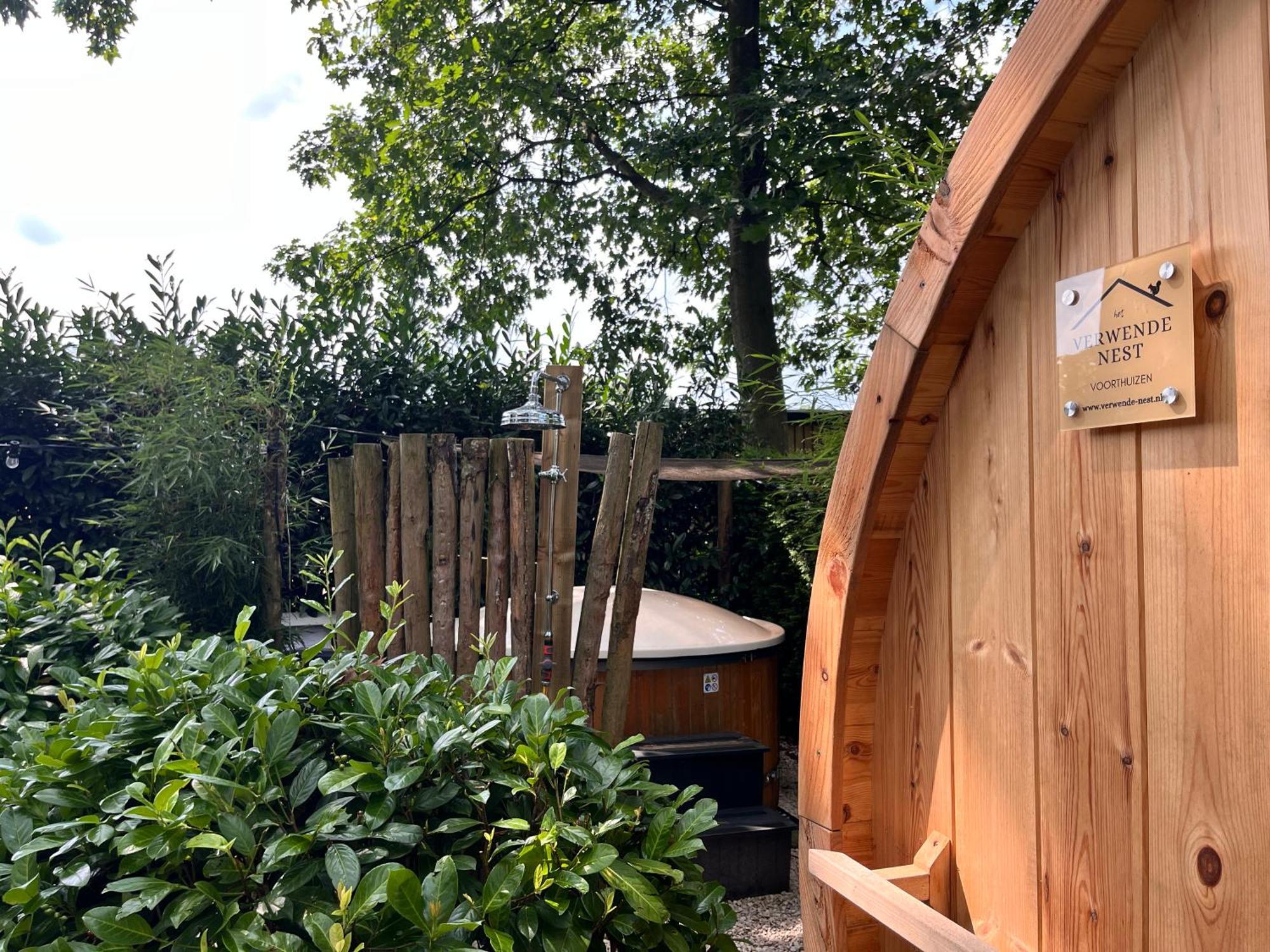 Het Verwende Nest Lodge, Wellness Lodge, Hottub & Sauna Voorthuizen Exterior photo